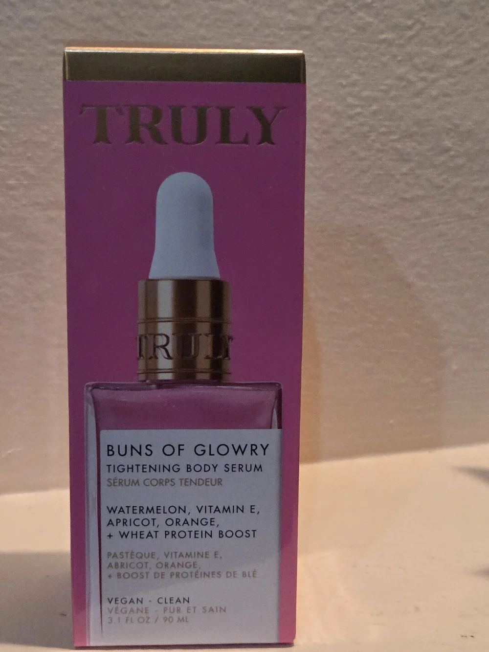 Truly Diamond Baby Firm & Illuminate Treatment Body Serum 3.1 oz / 90 mL NEW